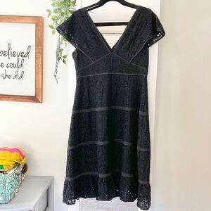 Nanette Lepore formal lace sheath dress Women’s 10